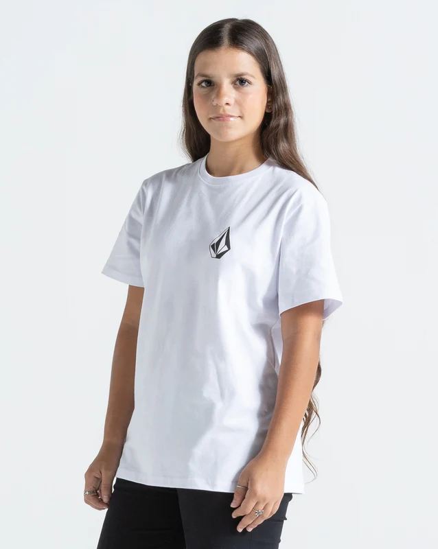 Camiseta Regular Volcom Iconic Branca 12 / BRANCO