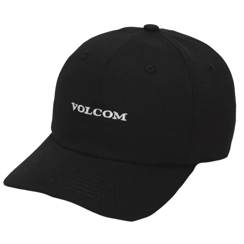 Boné Volcom Aba Curva Signature SM27 Preto Único / preto