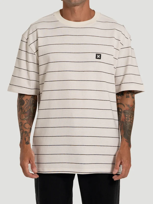 Camiseta Maxfit Stripes Hurley Branca GG / BRANCO
