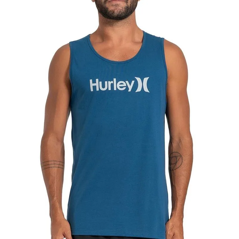 Regata Hurley O&O Solid Oversize SM27 Masculina Marinho 1G / azul-escuro