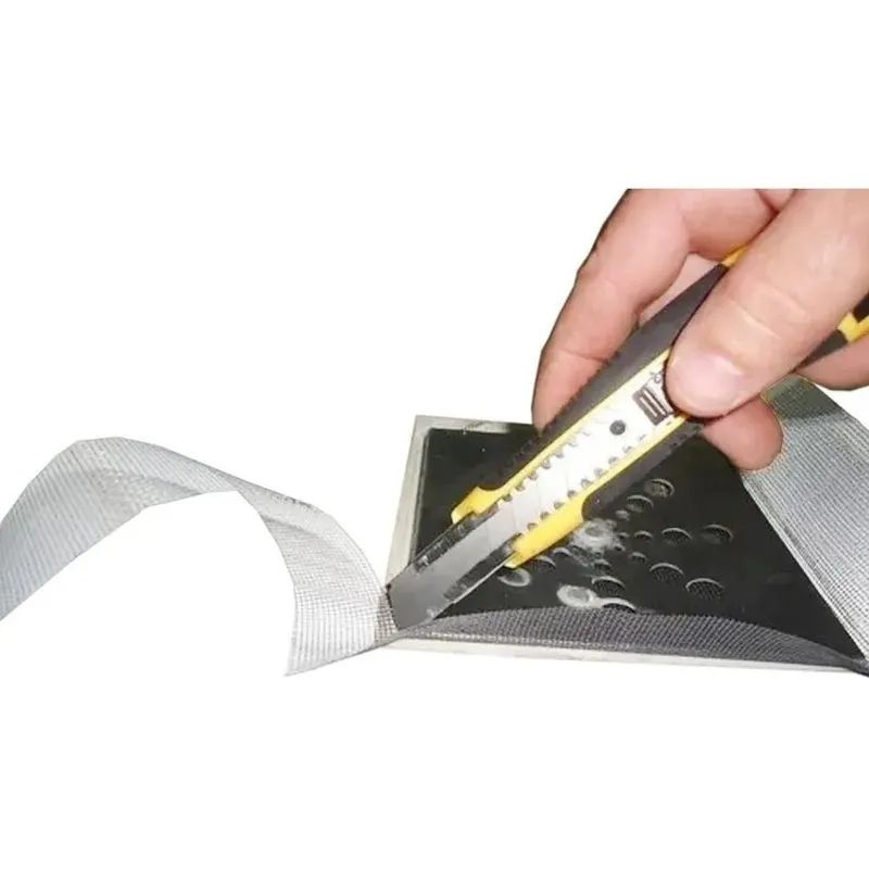 10 Telas Protetor De Ralo 20x20cm Sortidas Cinza Ou Preto