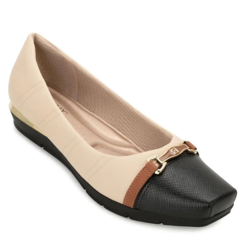Sapato Piccadilly BG PD25-14732 42 / Bege/Preto