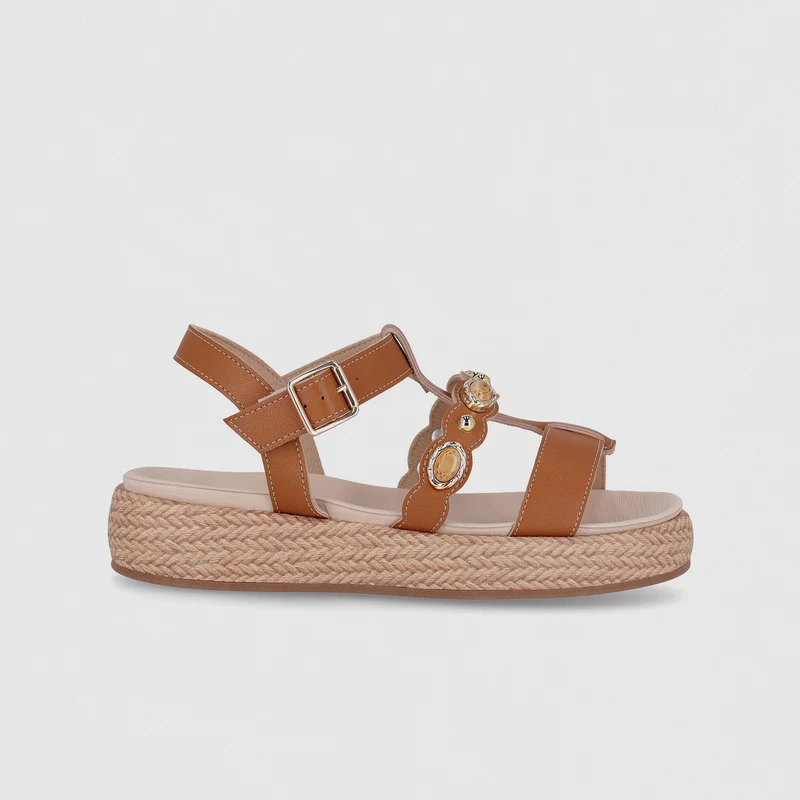 Sandalia Sol Marron-Beige / 41 - PICCADILLY