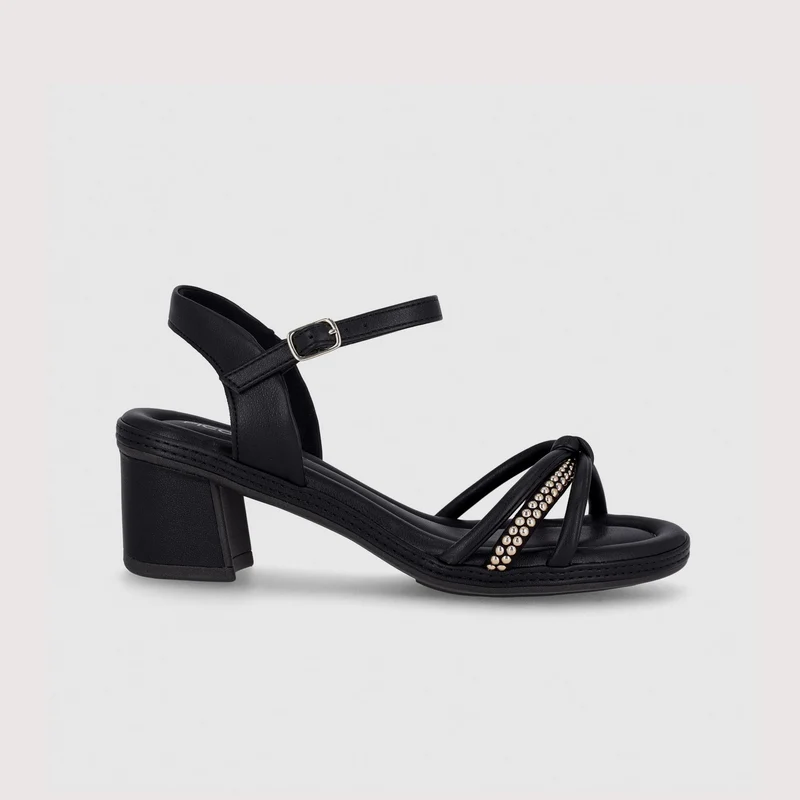 Sandalia Paola Negro-Oro / 41 - PICCADILLY