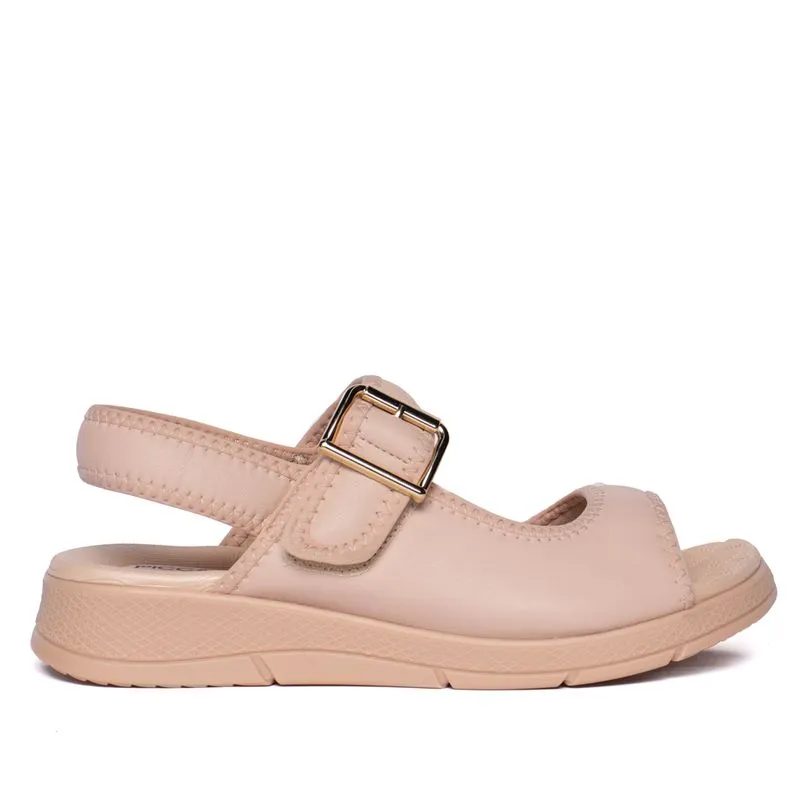 Sandália Feminina Piccadilly Papete Esporão Anabela Rose - 36