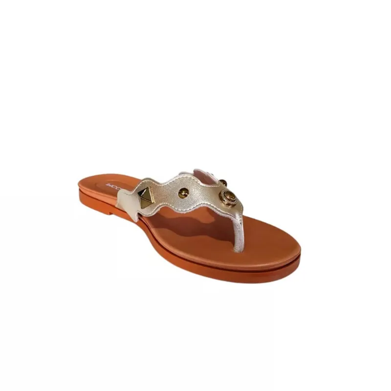 Chinelo Feminino Piccadilly Napa Firenze Marrom 418091-1 36 / Marrom