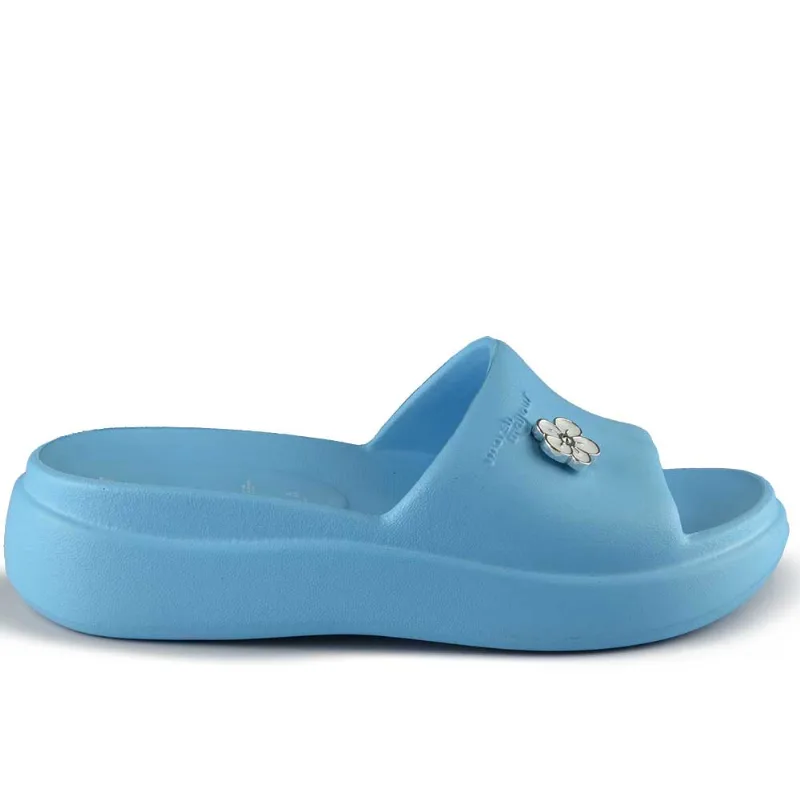 Tamanco Marshmallow Smurfs Feminino Piccadilly 221002 02 EVA AZUL 37