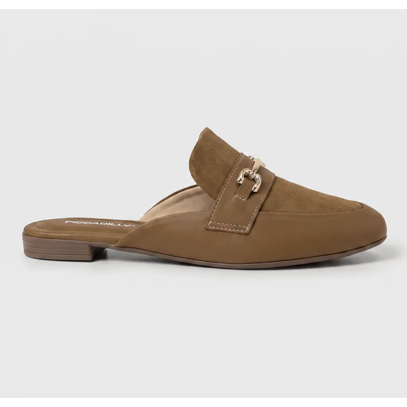 Mule Antonela Salto Baixo Mascavo 38
