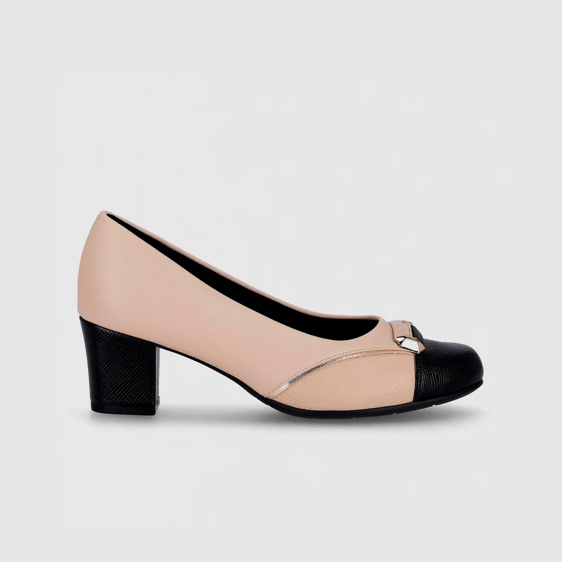 Zapato Laura Rosado-negro / 36 - PICCADILLY