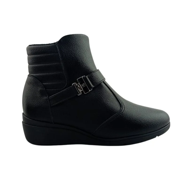 Bota Feminina Piccadilly 117107-13 Mary Therap Beth 37 / PRETO/PRETO