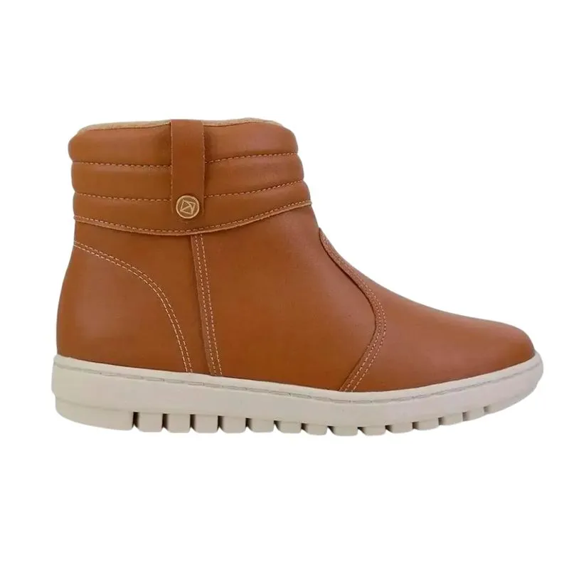 Bota Feminina Piccadilly 937012-1 Cano Curto 40 / MASCAVO
