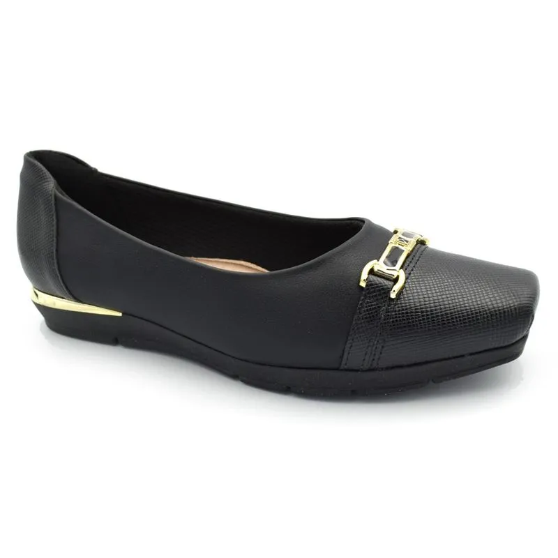 Sapatilha Feminina Piccadilly Preto 147330 41