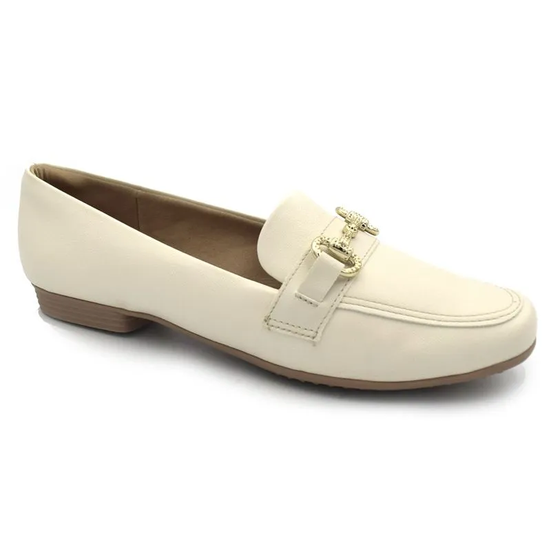 Mocassim Feminino Piccadilly Off White 250275 33