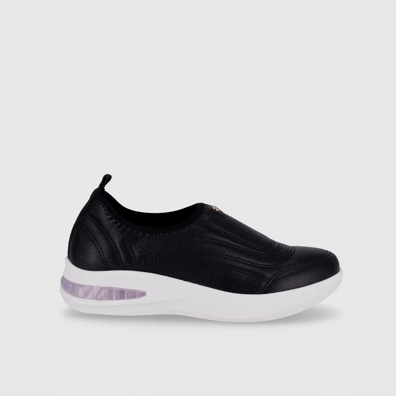 Zapatilla Softstep Negro-Blanco / 39 - PICCADILLY