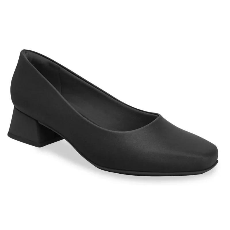 Scarpin Piccadilly Maxi Feminino Preto Social 35 - PICCADILLY