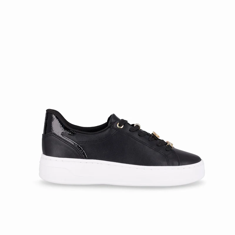 Zapatilla Beatriz Negro-Blanco / 35 - PICCADILLY