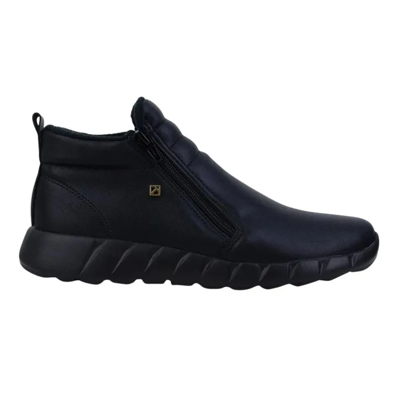 Bota Feminina Piccadilly 970118-9 Preto Napa 42 / Preto