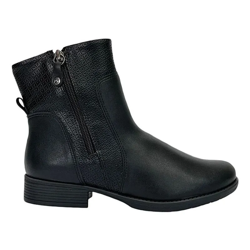 Bota Piccadilly Leci Cano Curto 35 / NP-STRETCH-SKIN-PRETO