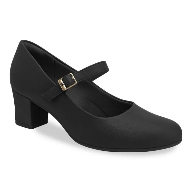 Sapato Mary Jane Piccadilly Feminino Preto Social 40 - PICCADILLY