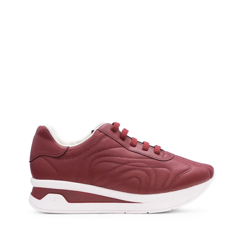 Sapatilha Casual Mulher Bordeaux 38