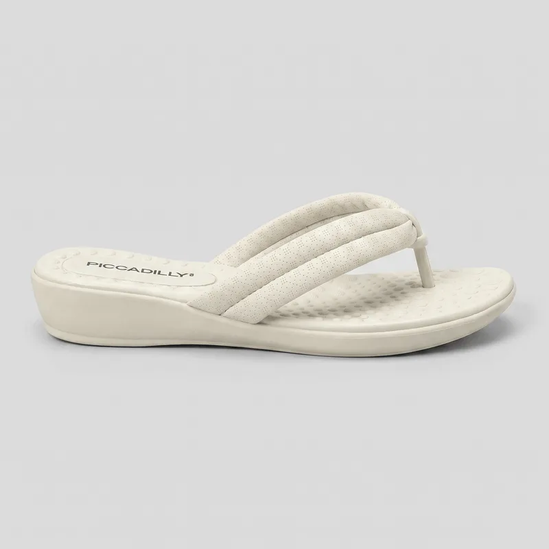 Chinelo Camila Salto Baixo Off White 41