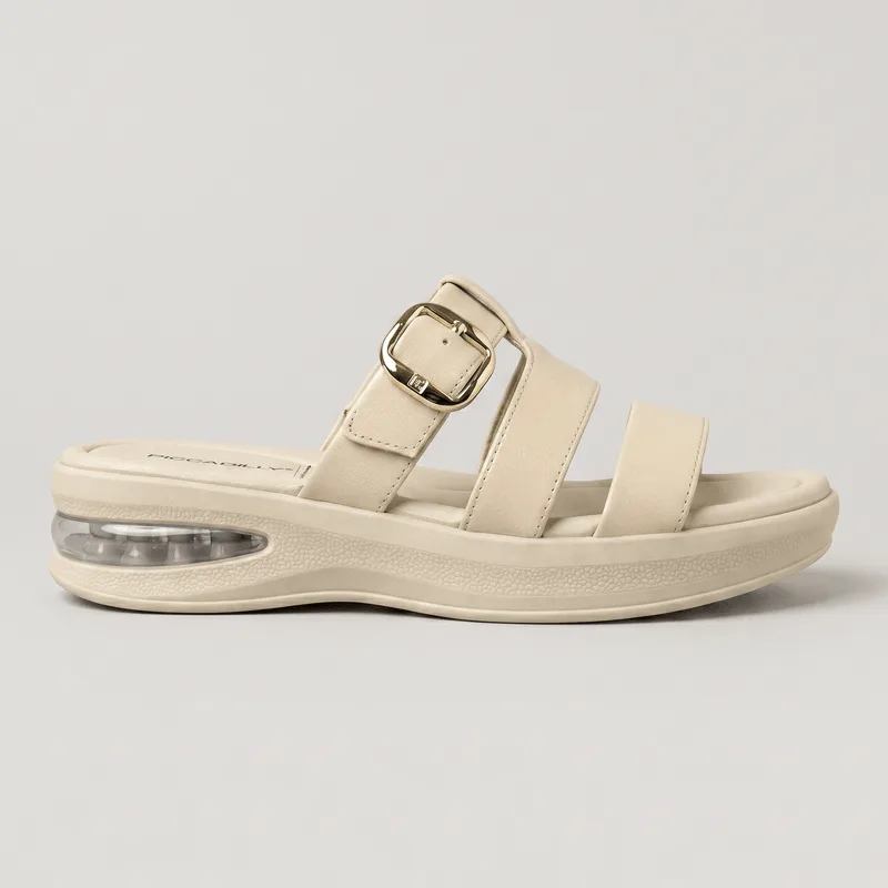 Tamanco Soft Step Off White 34