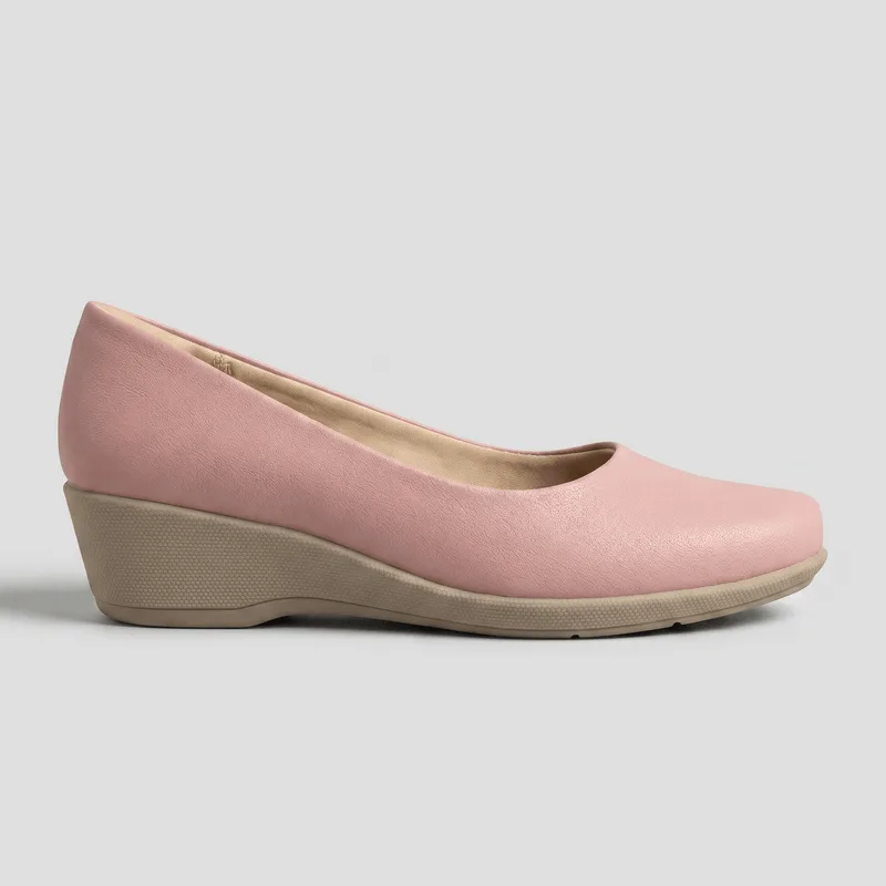 Sapatilha Ivone Anabela Blush 39