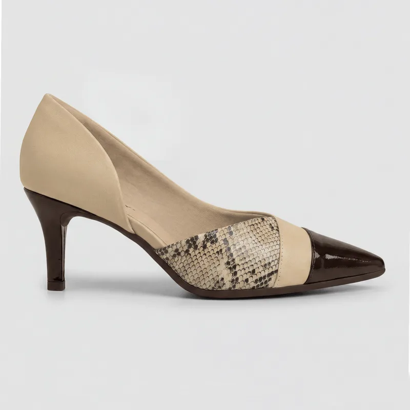Scarpin Salto Alto Multicolor 34