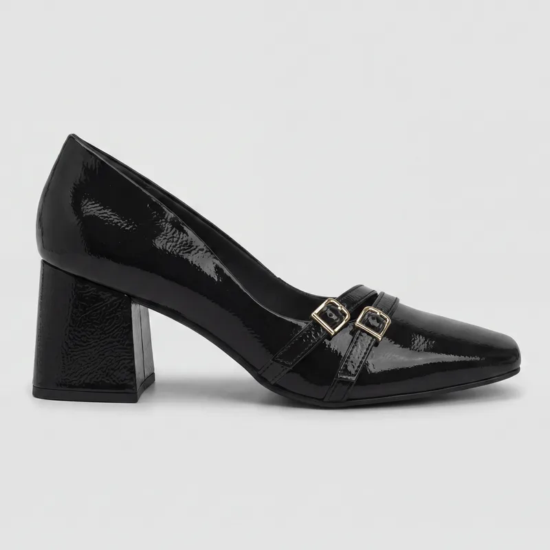Scarpin Daniela Salto Alto Preto 38