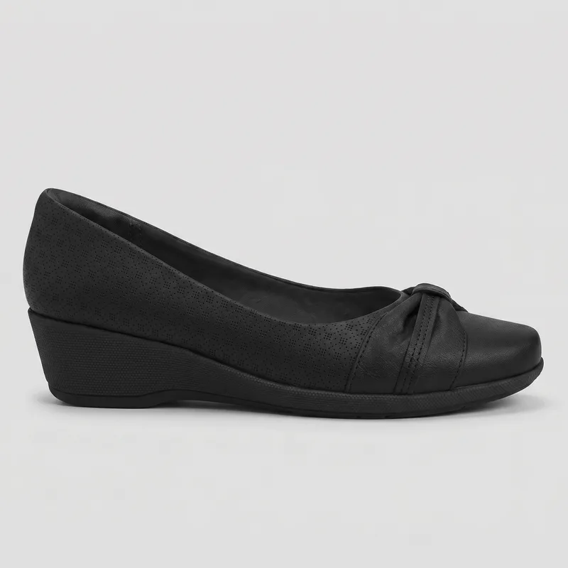 Sapatilha Ivone Anabela Preto 35
