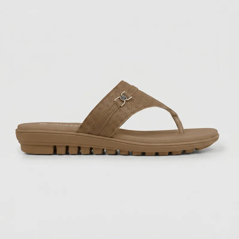 Chinelo Salto Baixo Mascavo 33