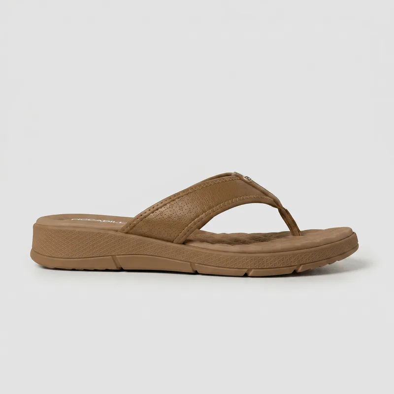 Chinelo Esporão Salto Médio Ouro Velho com Mascavo 35