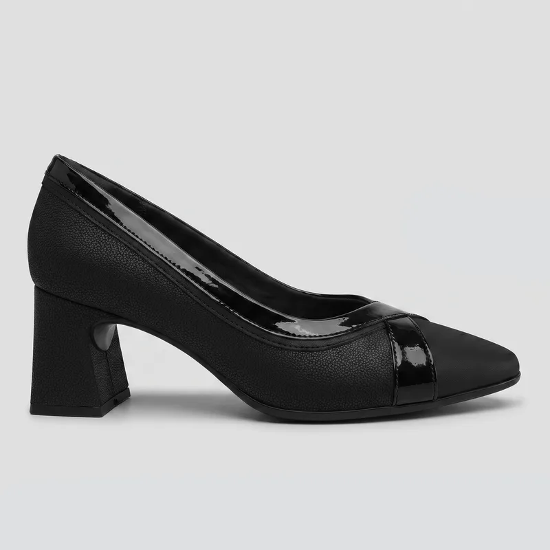 Scarpin Irene Salto Alto Preto 36