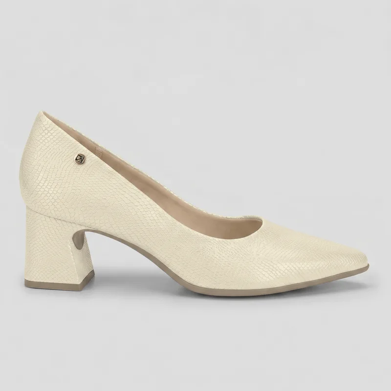 Scarpin Irene Salto Alto Off White 33