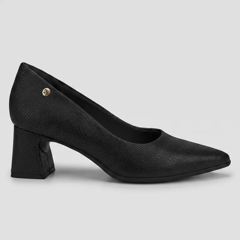 Scarpin Irene Salto Alto Preto 40