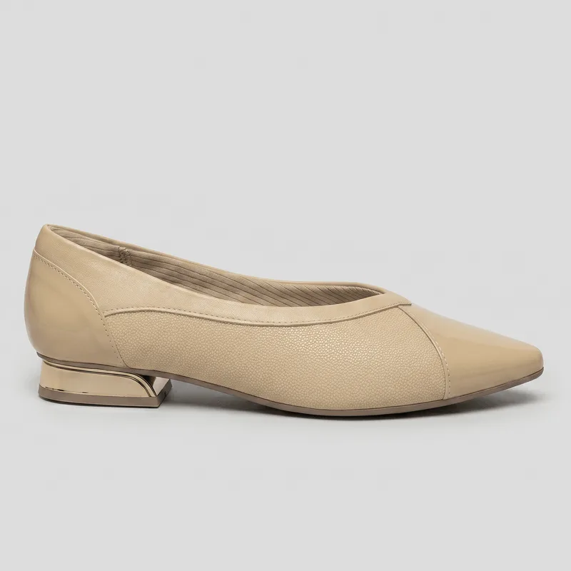 PICCADILLY MAXI - Sapato Silvia Salto Baixo Brule 33