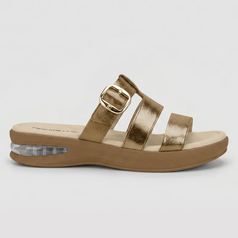 Tamanco Soft Step Ouro Velho 36