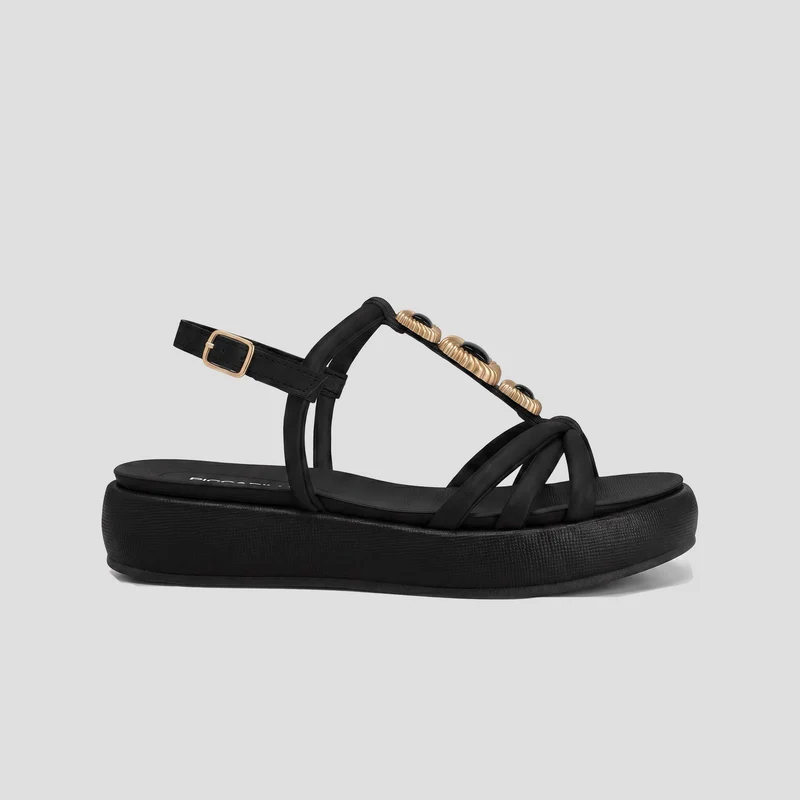 Sandalia Sol NEGRO / 35