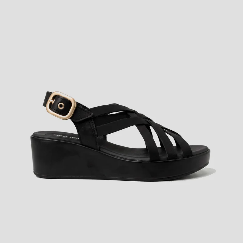Sandalia Anabela NEGRO / 36