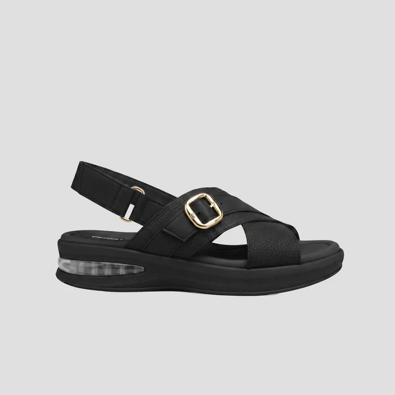 Sandalia Soft Step NEGRO MATE / 38