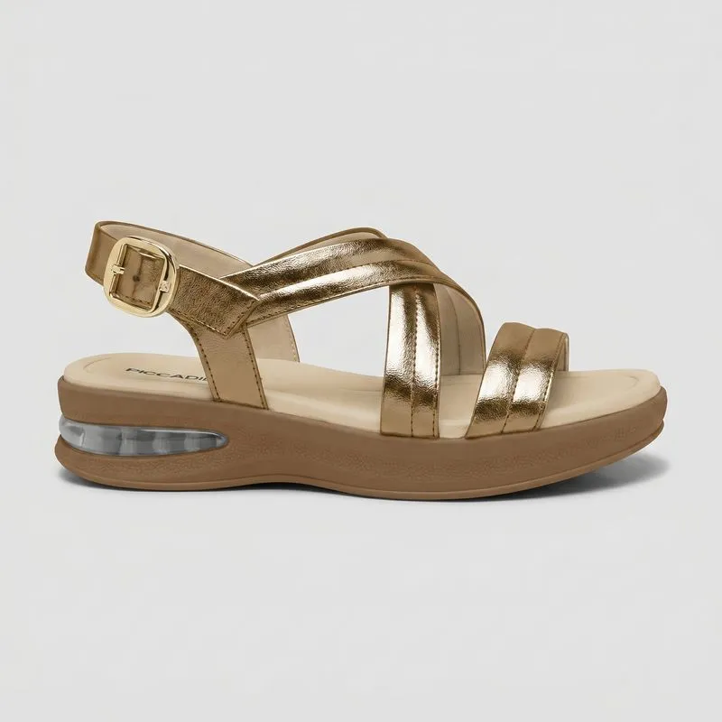 Sandália Soft Step Ouro Velho 38