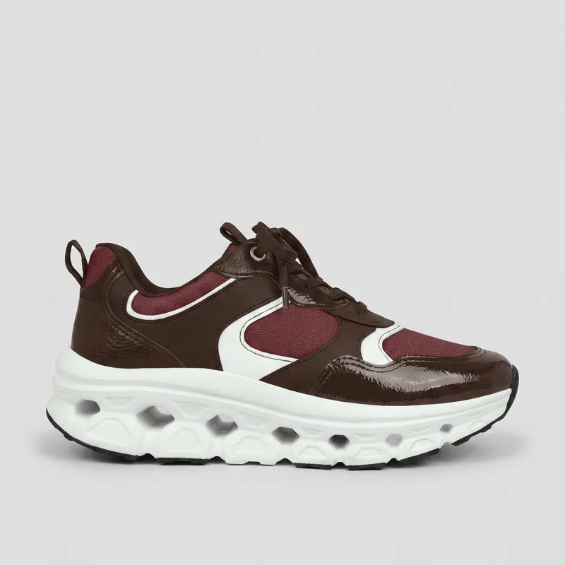 PICCADILLY MAXI TECH - Tênis Burgundy 39