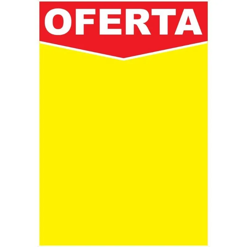 Placa De Oferta Pc Com 100 Un Tamanho: 30x42