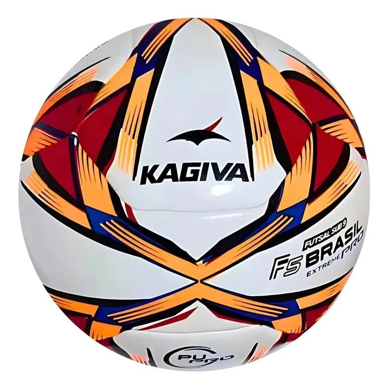 Bola De Futsal Infantil Kagiva F5 Extreme Pr Vermelho