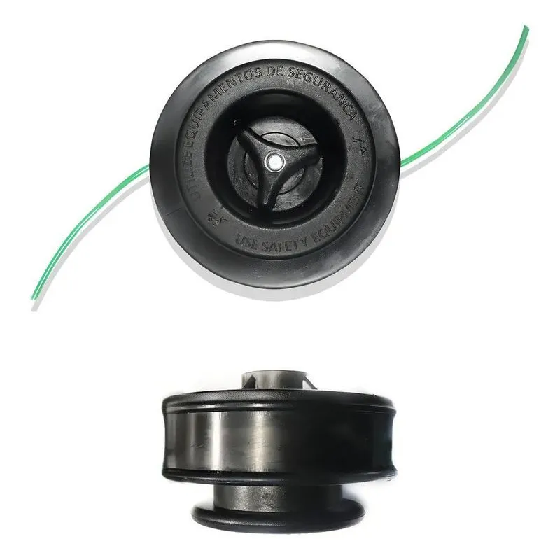 2x Carretel Manual Para Roçadeira Stihl Fs80 Fs85 Fs86 Fs108