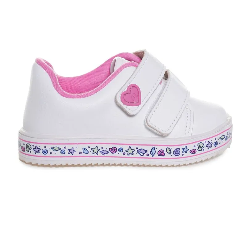 Tênis Molekinha Turim Infantil Bebê Branco BRANCO - 22