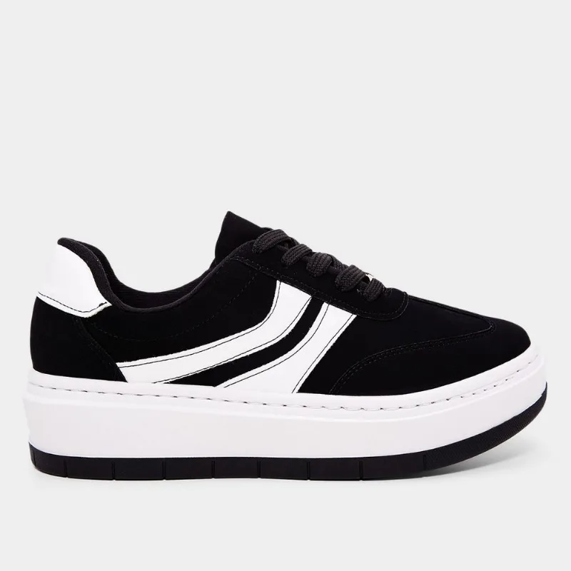 Tênis Vizzano Básico Feminino - Feminino - Preto+Branco