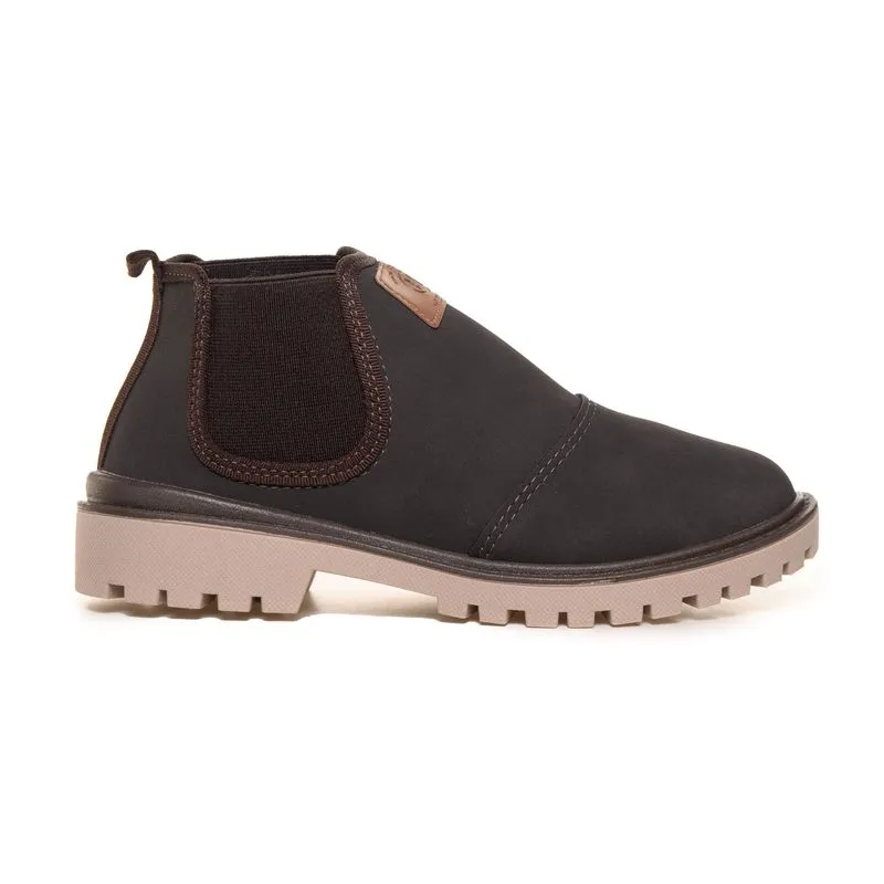 Bota Molekinho Chelsea Infantil Marrom 34