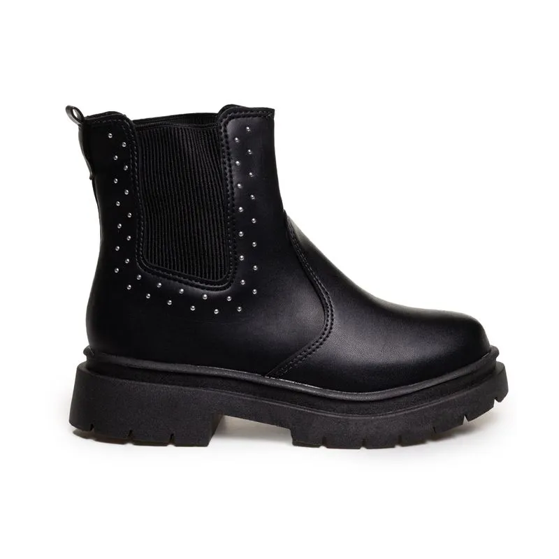 Coturno Molekinha Chelsea Berlim Preto 26