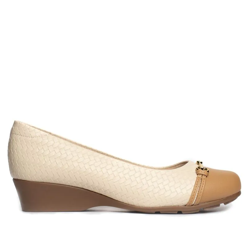 Sapato Feminino Modare Napa Tressê Creme - 39
